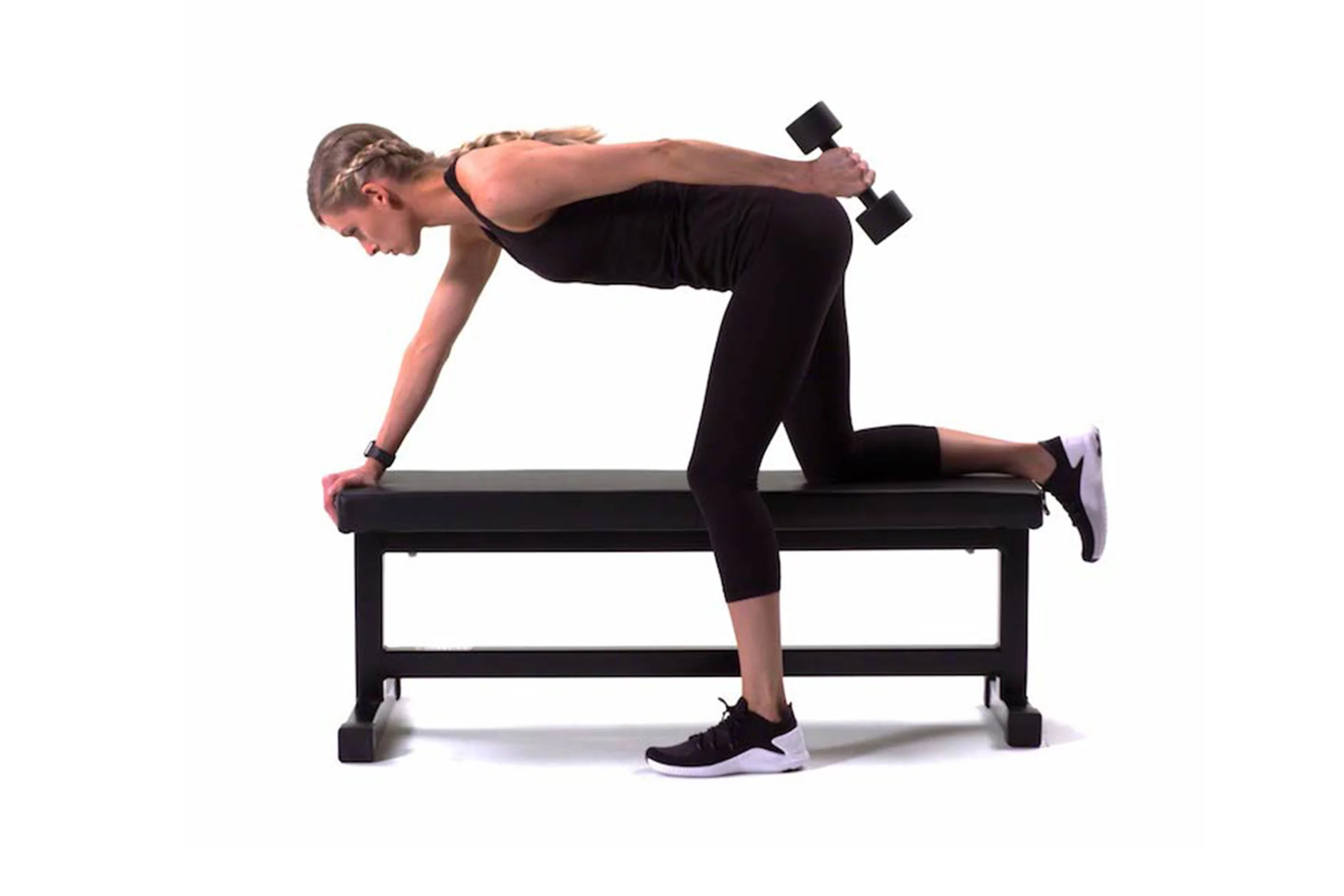 bài tập dumbbell kickback